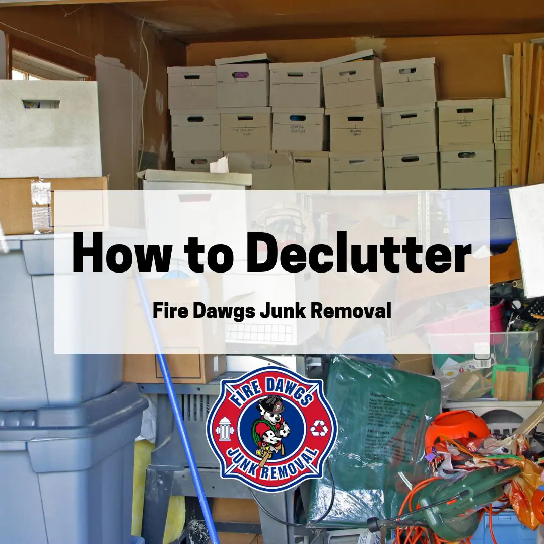A Graphic for How to Declutter