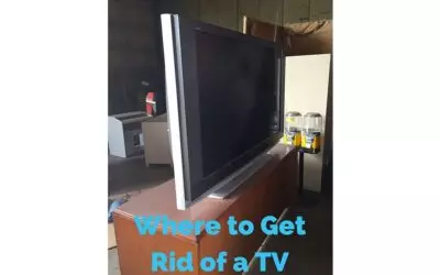 Where to Get Rid of an Old TV in Indianapolis IN
