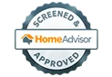 Home advisor screened and approved emblem
