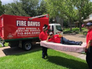 A Picture of a Mattress Removal Houston
