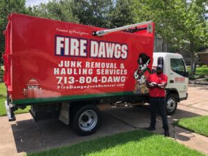 A Picture of a Commercial Junk Removal Houston