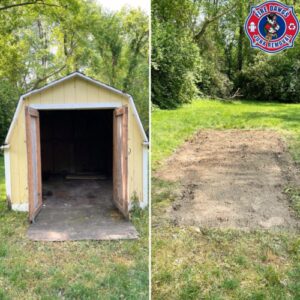 A Picture of Shed Removal Bloomington IN